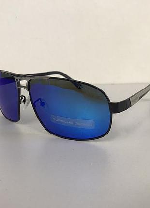 Очки porshe design p 8562 silver blue