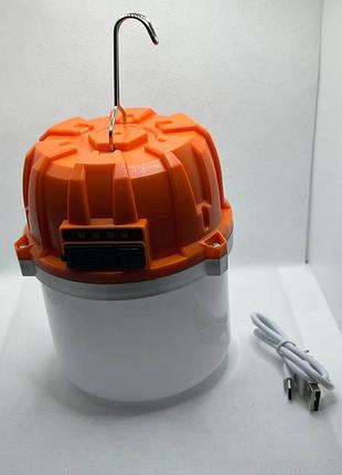 Кемпинговый led фонарь 3000 mah аккумулятор