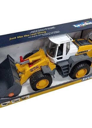 Іграшка bruder колісний бульдозер liebher l574