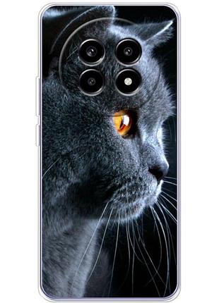 Чохол силіконовий з картинкою на realme 13 pro plus (британський кіт)
