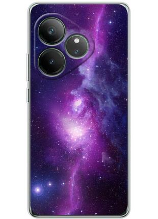 Чехол силиконовый с картинкой на realme gt neo 6 (космос)