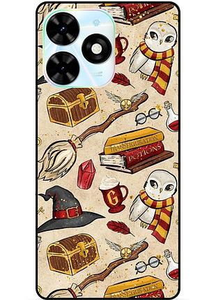 Чехол силиконовый бампер для infinix smart 8 (x6525) с картинкой gryffindor гриффиндор гарри поттер harry