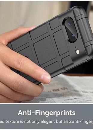 Противоударный чехол rugged shield для google pixel 8 черный 4