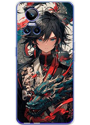 Чохол силіконовий з картинкою на realme gt neo 3 (аніме, anime)