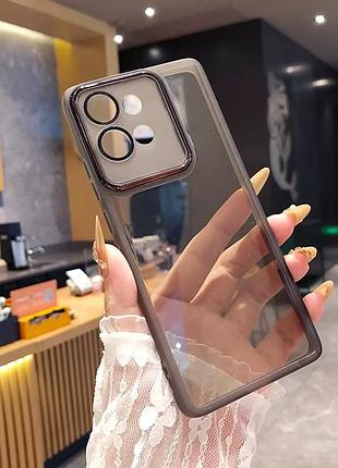 Tpu-pc чохол для motorola edge 50 сірий (pb2u0009rs)
