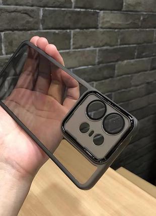 Tpu-pc чехол для motorola edge 50 pro grey