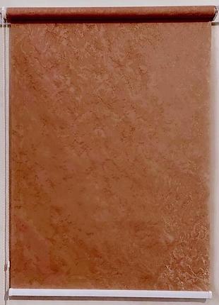 Рулонна штора miracle шоколад 375*1500