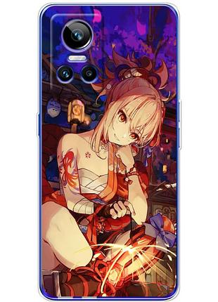 Чохол силіконовий з картинкою на realme gt neo 3 (аніме, anime)