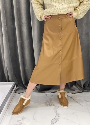 Спідниця шкіра