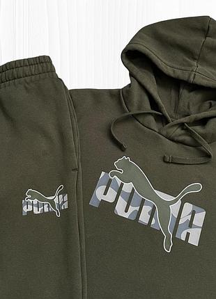 Утеплений підлітковий спортивний костюм puma 4