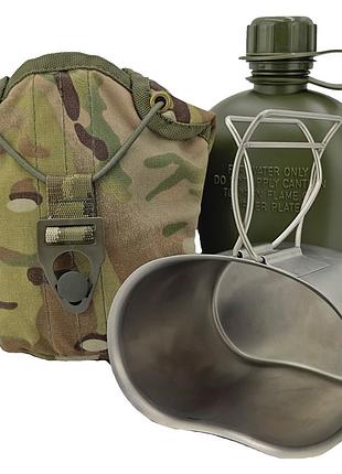 Фляга с нержавеющей кружкой в чехле cordura 1000 d мультикам melgo