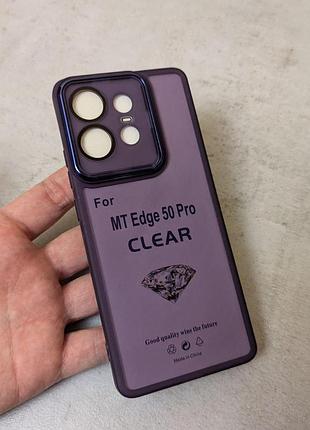 Tpu-pc чохол для motorola edge 50 pro purple