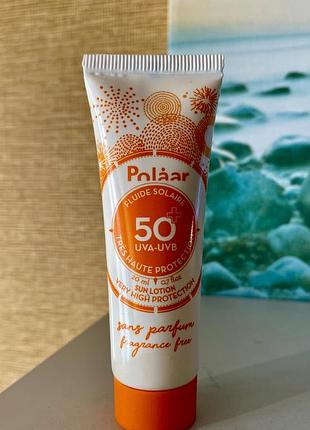 Франція polaar fluide solaire spf 50+ сонцезахисний флюїд сонцезахисний крем для обличч