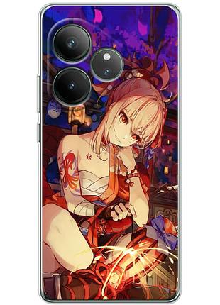 Чохол силіконовий з картинкою на realme gt neo 6 se (аніме, anime)