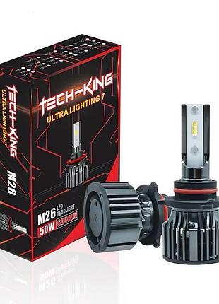 Led лампы h7 50w 9-32v 6000k с активным охлаждением (комплект 2-шт)