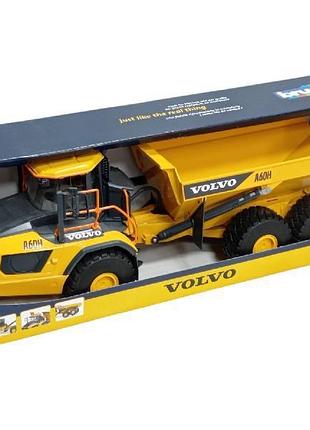Игрушка volvo самосвал строительный