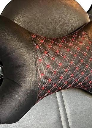 Удобная подушка в машину на сиденье, автомобильный подголовник для шеи в автокресло 1 шт.