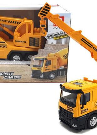 Машина с краном инерционная rj6968-7 автокран