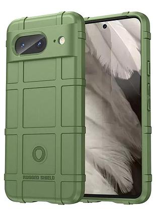 Противоударный чехол rugged shield для google pixel 8 хаки