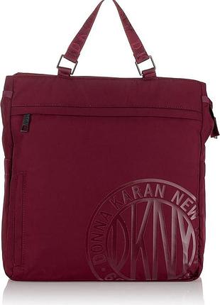 Міський спортивний рюкзак-сумка dkny, вишневого кольору