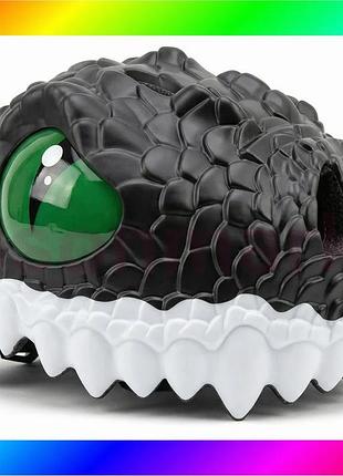 Bs шлем для самоката monster raptor black 49-55 см bas77/n