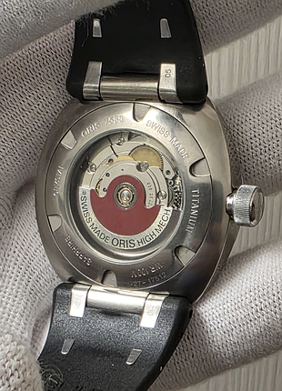 Мужские часы oris tt3 titanium automatic day/date 7