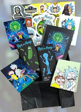 Подарочный бокс (набор) рик и морти "rick and morty" xl