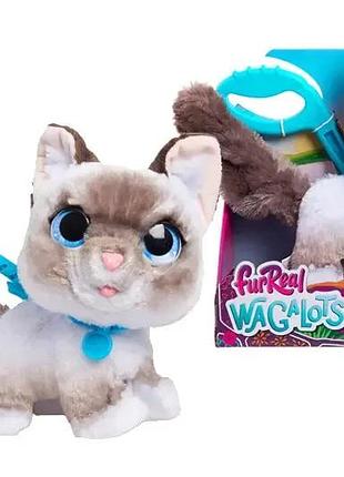 Интерактивная игрушка котенок furreal friends wag-a-lots 28059