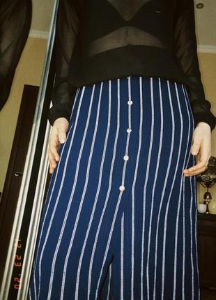 Довга спідниця в смужку