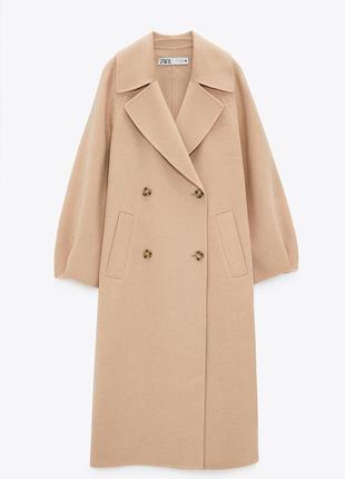 Вовняне пальто zara (лімітована коллецкия)