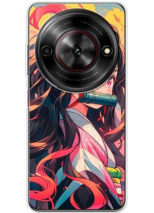 Чехол силиконовый с картинкой на zte nubia focus 5g (аниме, anime)