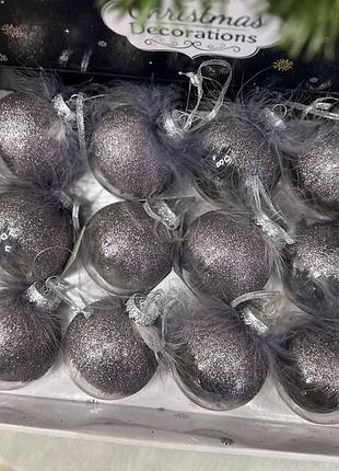 Наборы елочных игрушек шаров новогодний и рождественский декор украшения к новому году