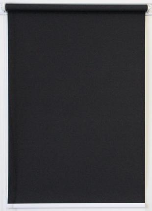 Рулонная штора а-852 чёрный 300*1800