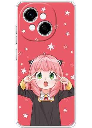 Чохол силіконовий з картинкою на tecno spark go 1 (аніме, anime)