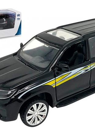 Машинка автомодель - toyota land cruiser (чорний) 250278 в коробці technodrive