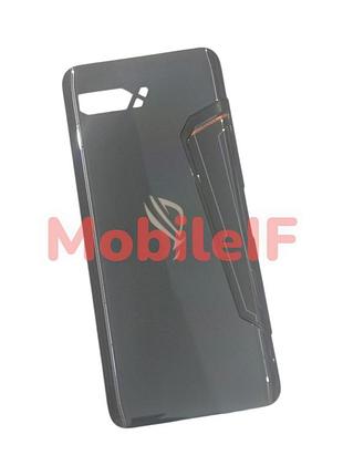 Задня кришка asus rog phone 2, zs660kl black, без скла камери