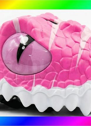 Bs защитный шлем для best mix роликов monster raptor pink 49-55 см bas77/n