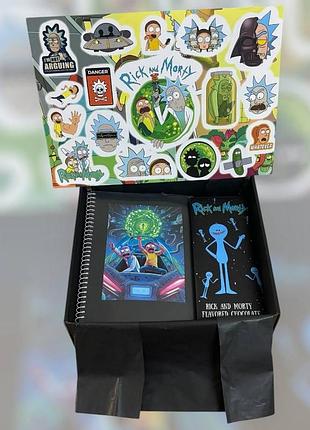 Подарочный бокс (набор) рик и морти "rick and morty" s