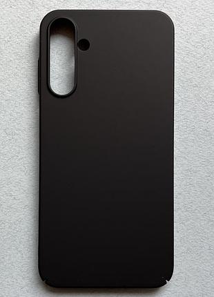 Samsung galaxy a15 5g чехол (бампер, накладка) черный, матовый, пластик