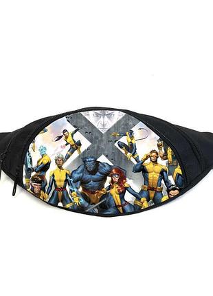 Поясна сумка бананка люди ікс (gb x-men 06) gear bag чорна