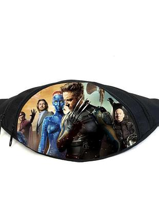 Поясная сумка бананка люди икс (gb x-men 03) gear bag черная