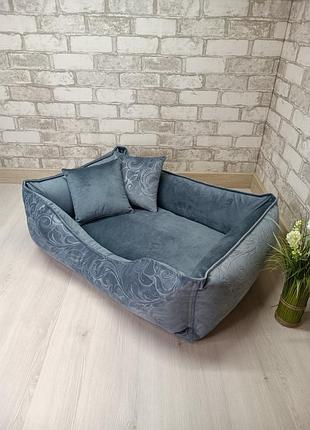 Лежанка "comfort" (лежак) для тварин кошек та собак 900, 650
