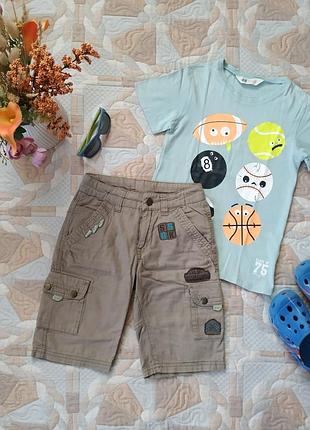 Шорты для мальчика 5-7 лет, 100% хлопок