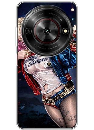 Чехол силиконовый с картинкой на zte nubia focus 5g (харли квинн, harley quinn)