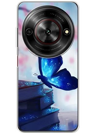 Чехол силиконовый с картинкой на zte nubia focus 5g (бабочка)