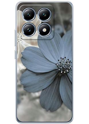 Чохол силіконовий з картинкою на xiaomi 14t pro (квітка гербера)