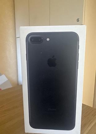 Коробка apple iphone 7 plus 256gb black a1784