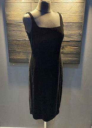 Бархатное платье oscar de la renta шелк 2