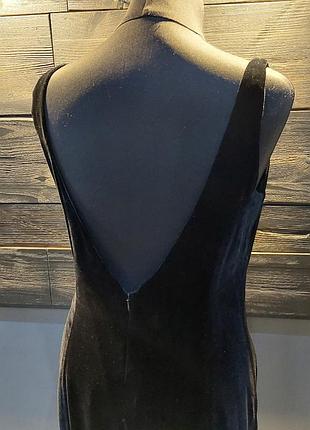 Бархатное платье oscar de la renta шелк 4