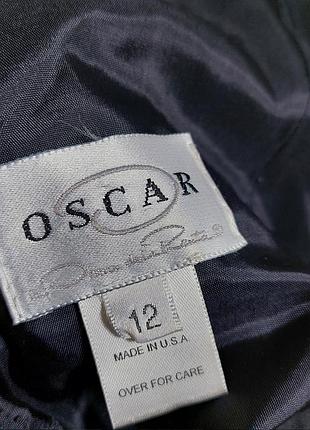 Бархатное платье oscar de la renta шелк 6